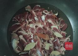 青椒炒鸭胗的做法图解3