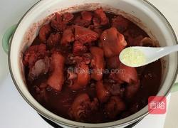 红糟焖猪蹄的做法图解12