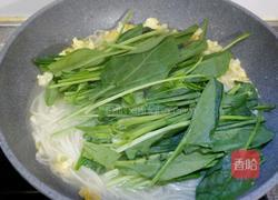 菠菜鸡蛋面的做法图解8