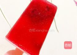 杨梅冰棒的做法图解1