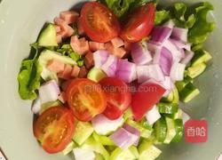 轻食沙拉的做法图解3