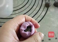 黑芝麻紫薯糯米糍的做法图解6