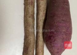 紫薯山药糯米糕的做法图解1