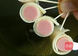 土豆夹心香肠串的做法图解5