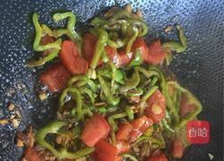 尖椒炒豆腐皮的做法图解3