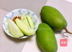 蚝油芒果的做法图解2