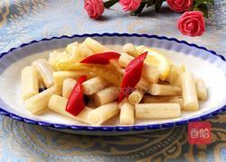 泡椒藕带的做法图解1