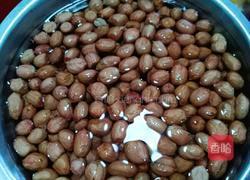 菠菜花生米的做法图解1