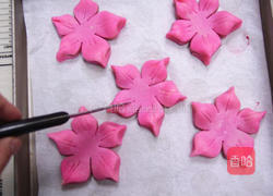 来一场粉红仙境~樱花酥的做法图解23