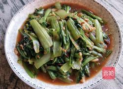 香菇酱炒小白菜的做法图解7