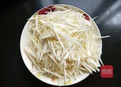 茭白炒肉丝的做法图解3