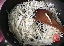 茭白炒肉丝的做法图解11