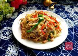 茭白炒肉丝的做法图解15