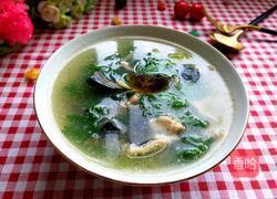 芹菜叶皮蛋瘦肉汤的做法图解12