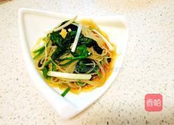 菠菜拌粉丝的做法图解6