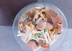 沙蛤海鲜汤