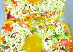 吐司披萨的做法图解8