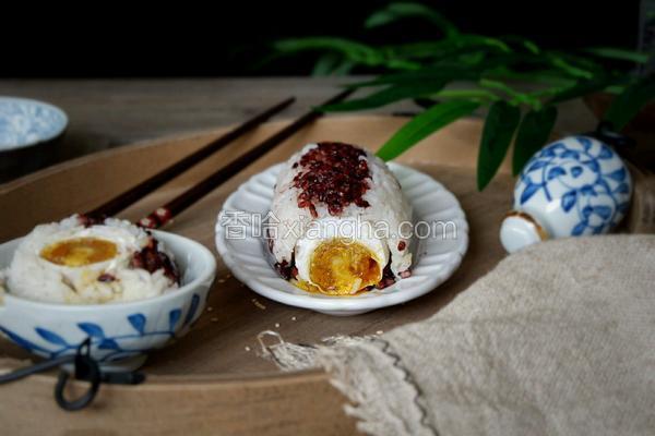 鸭蛋双米饭团