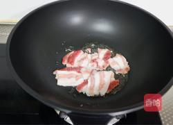 五花蒜苔土豆片的做法图解4