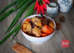 榛蘑炖鸡腿的做法图解11