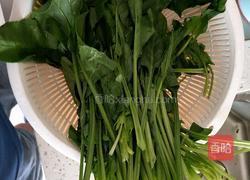菠菜团子的做法图解1