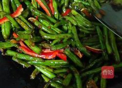 干煸四季豆的做法图解6