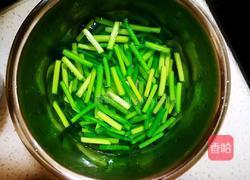 蒜苔炒豆干的做法图解3