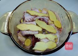 姜母蒸鸭的做法图解3