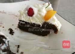 可可奶油冰淇淋蛋糕的做法图解12