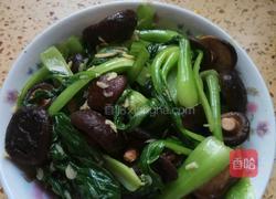 香菇虾米青菜的做法图解8