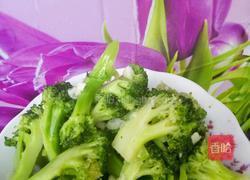 蒜蓉西兰花的做法图解4