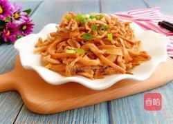 黄花菜炒肉丝的做法图解12