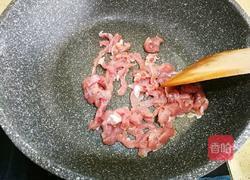 蒜苔炒肉丝的做法图解4