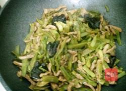 苔干炒肉丝的做法图解4