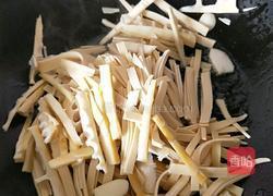 肉酱炒百叶丝的做法图解6