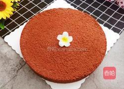 十寸可可戚风蛋糕坯的做法图解19