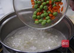 杂蔬藜麦鳕鱼粥的做法图解6