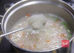 杂蔬藜麦鳕鱼粥的做法图解7