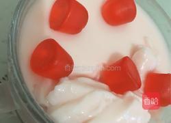 蜜桃布丁的做法图解7