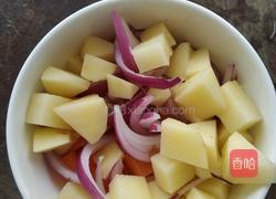 咖喱鸡肉盖饭(单人份）的做法图解2