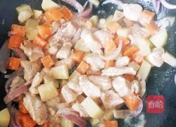 咖喱鸡肉盖饭(单人份）的做法图解3