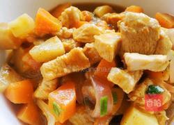 咖喱鸡肉盖饭(单人份）的做法图解6