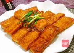 椒盐干煎豆腐的做法图解8