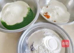 彩色发糕的做法图解3