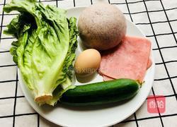 黑馒头大汉堡的做法图解2