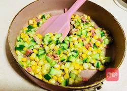 爱心炒饭的做法图解5