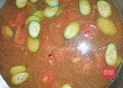 西红柿黄瓜鸡蛋面的做法图解6