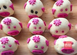 小猪奶黄包的做法图解17