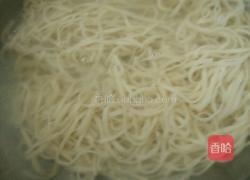 韭菜鸡蛋凉面的做法图解7