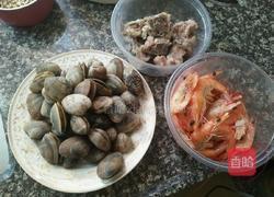 金银海鲜粥的做法图解2